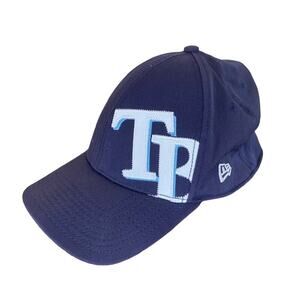 3/$21 Tampa Bay Rays Navy Blue Fitted Baseball Cap Hat - M/L